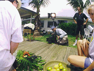DP sets up the opening scene